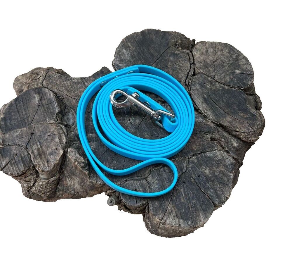 5' 8" Biothane Dog Leash - 1/2" width - waterproof, stink proof USA Made
